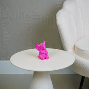 Ornament - Olifant - Polyresin - Roze - 7x7x11cm