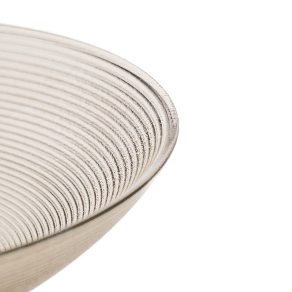 Bowl - Glass - Smokey - 24.5x24.5x8.5cm