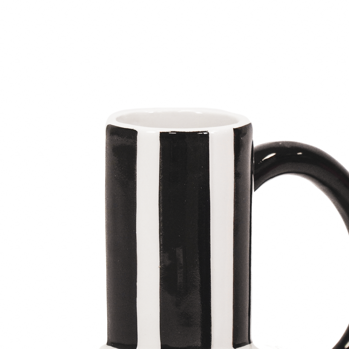 Vase - Jug - Ceramic - Dutch Black - 16x14x21.5cm