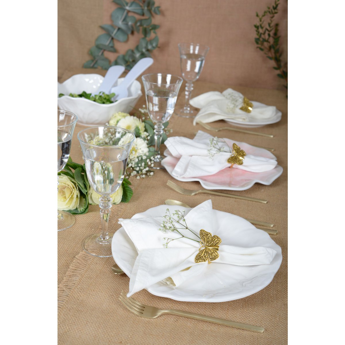 Blanche – Platte aus Melamin, 27 x 27 x 2 cm