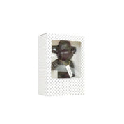 Ornament - hanging loose monkey  - black - 33x21x50cm