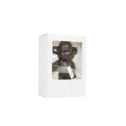 Ornament - hanging loose monkey  - black - 33x21x50cm