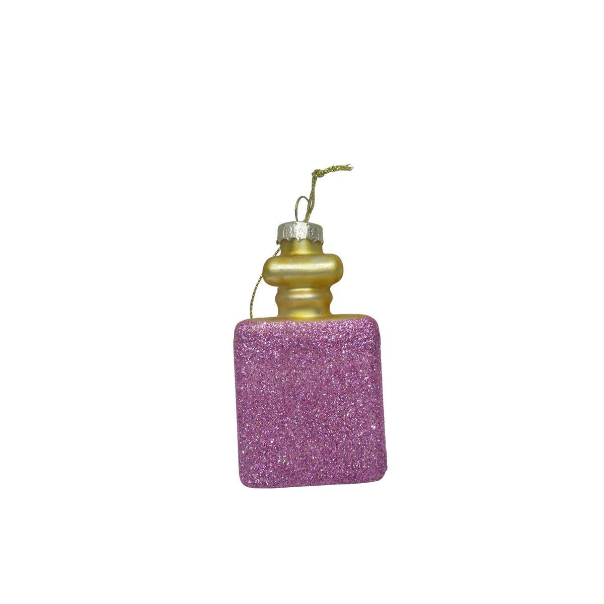 Christmas pendant - Perfume - Glass - 5x2.5x9.5cm