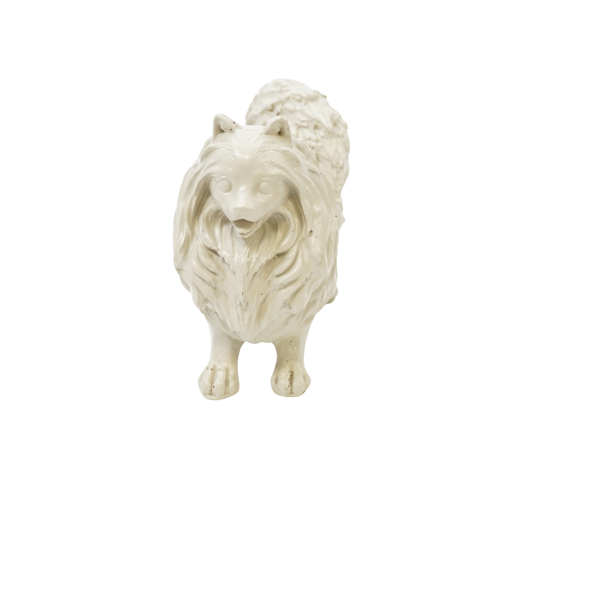 Ornament - Pomeranian - Sand - 10.5x5x9cm