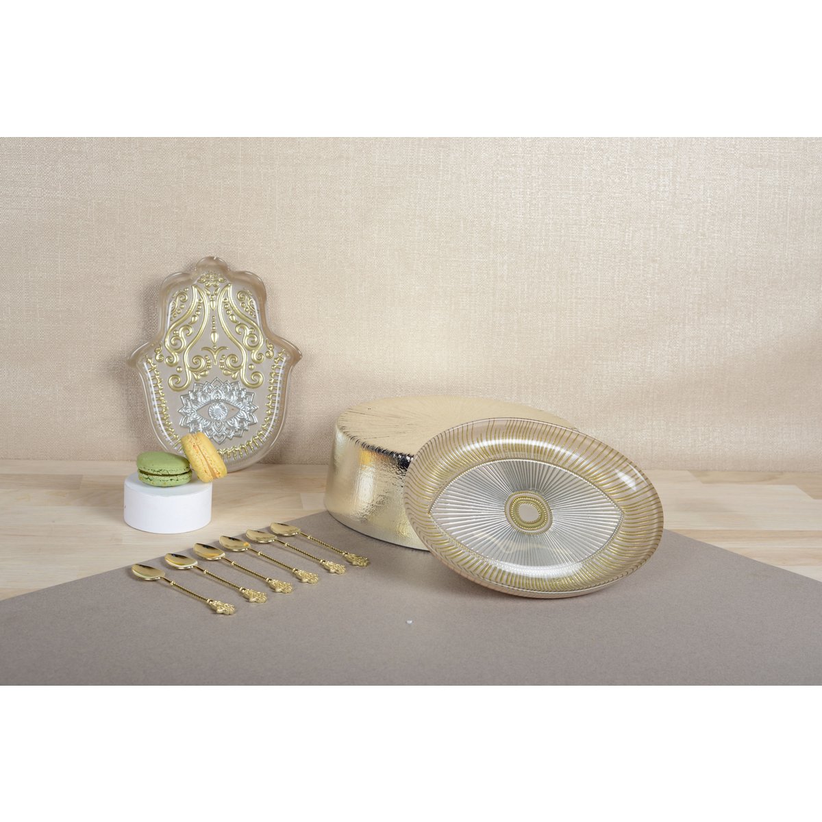 Fatma beige cup 21x17x3cm
