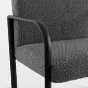 Symon Armchair - L72 x W69 x H81 cm - Dark gray