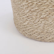 Atlantic Plant Basket - Set of 2 - H20 x Ø20 cm - Jute - Cream