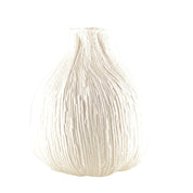 White Round Vase Cremeux Grand Model 29x29x32cm