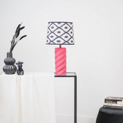 Table lamp - Neon Pink - 12x12x28cm