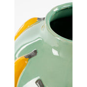 Mosa Vase - H38 x Ø34 cm - Ceramics - Light green