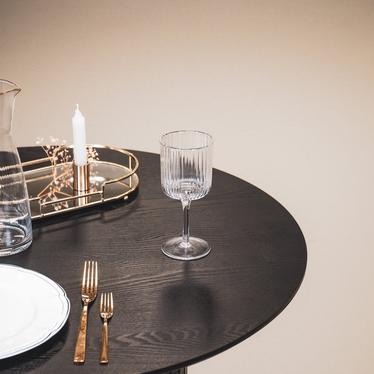 Glassware - Wine glass - Set of 2 - 8x8x17.5cm
