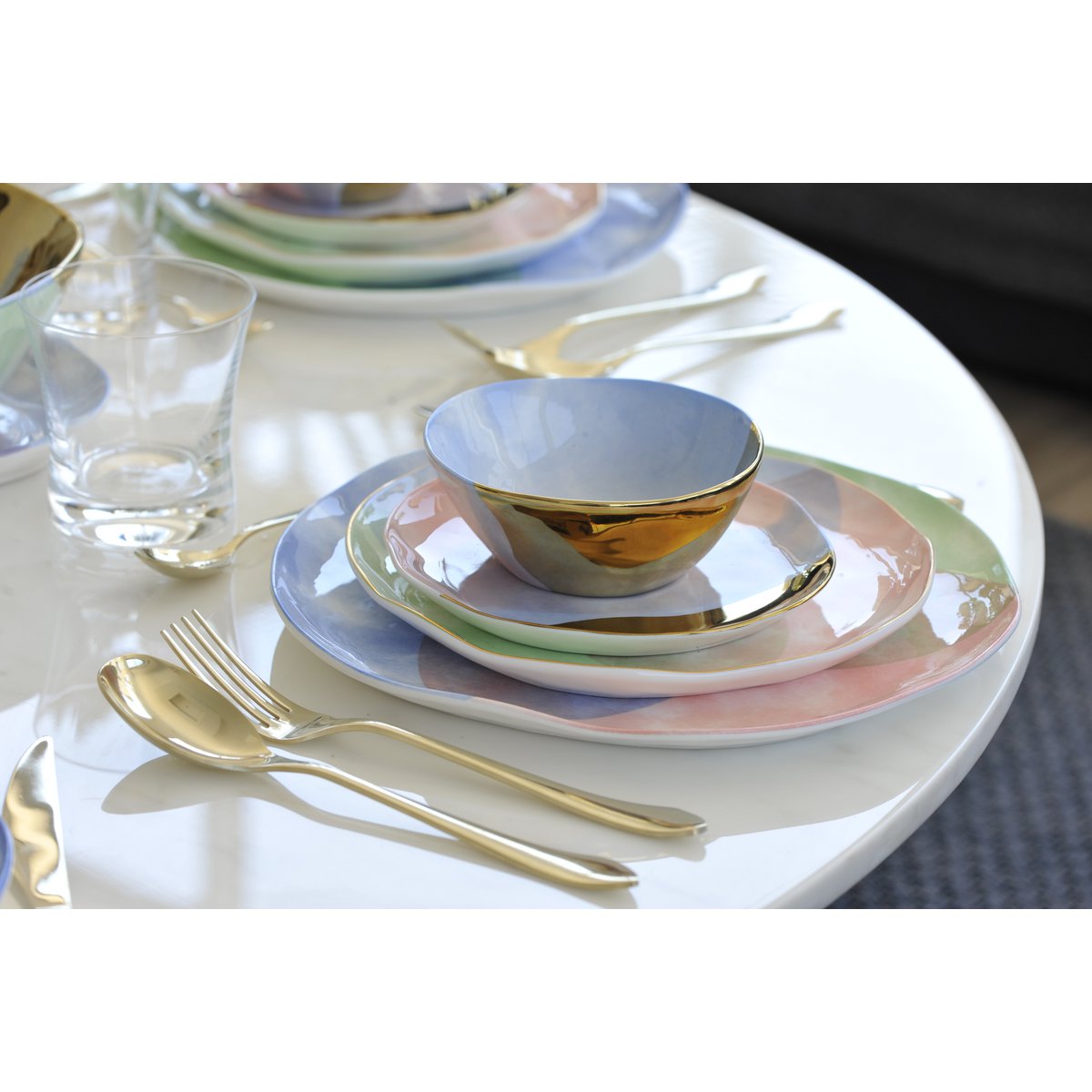 Serveerbord - multicolor - Assiette