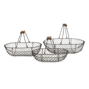 Manden (3) 38x22x10 / 32x18x9 / 29x15x8 cm