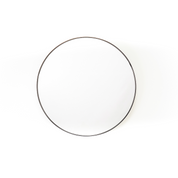 Housevitamin Round Mirror - Metal - Black - 80x3x80cm