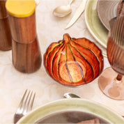 Orange Pumpkin Bowl - 