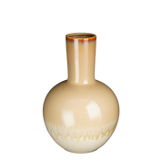 Holm Vase - H42 x Ø28 cm - Ceramic - Cream