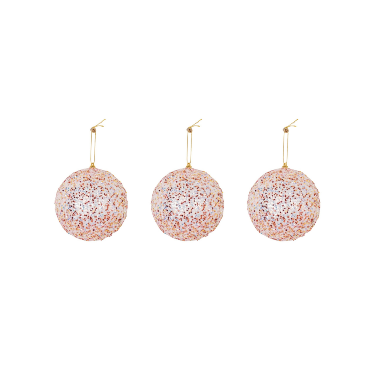 Christmas ornaments - Christmas balls - Set of 3