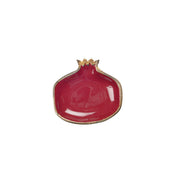 Red cup and gold edges 11x11x1.5 cm