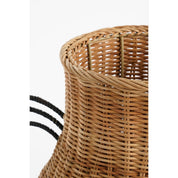 Fabiola Decoration vase - H43 x Ø30 cm - Rattan - Brown