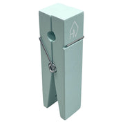 Clip - Wood - Mint green - 4x15cm