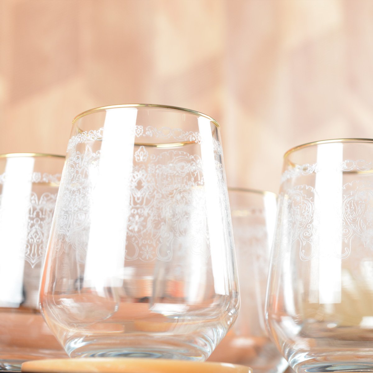 Arabische waterglazen -set van 6