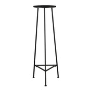 Adine plant table - H120 x Ø35 cm - Metal - Black