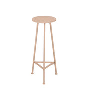 Adine Plant Table - H80 x Ø30 cm - Metal - Light pink