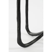 Christy Candlestick - L23 x W23 x H44 cm - Aluminum - Black