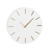 Brixen Wall Clock - Ø36 cm - White