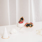 Ornament Kersthanger - Marry me - Glas - 5,5x10x6cm