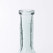 Rioja Bottle Vase - H50 x Ø15 cm - Recycled Glass - Transparent