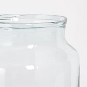 Vase Vienne - H40 x Ø23 cm - Verre recyclé - Transparent