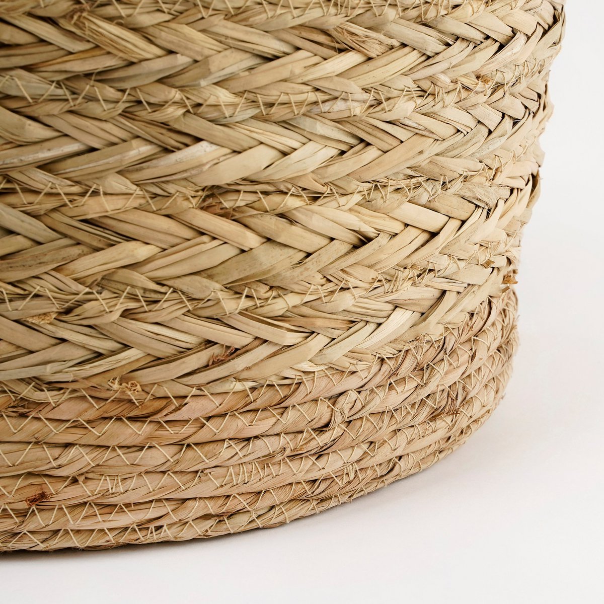 Anne Plant Basket - Set of 2 - H28 x Ø30 cm - Seagrass - Light brown