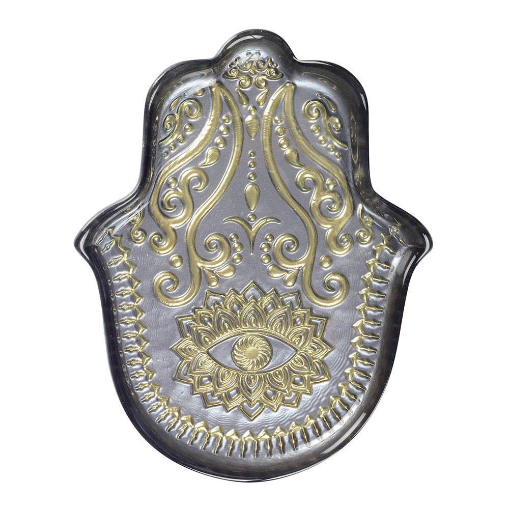 Fatma decorative serving tray Silver