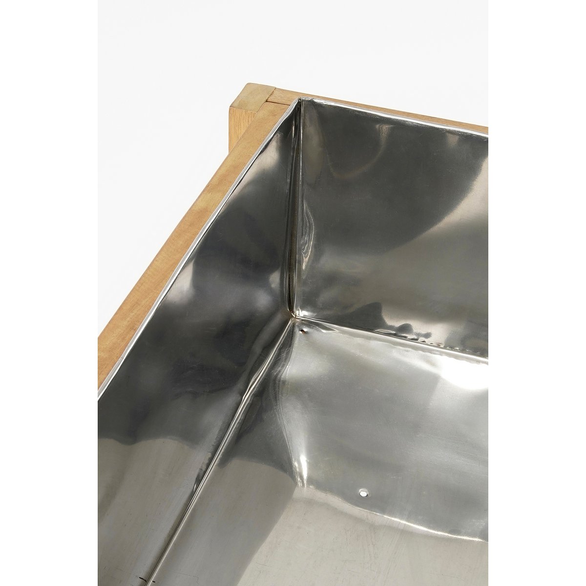 Rechteckiger Pflanzkübel Glenwood für den Außenbereich - L70 x B30 x H75 cm - Akazienholz - Braun