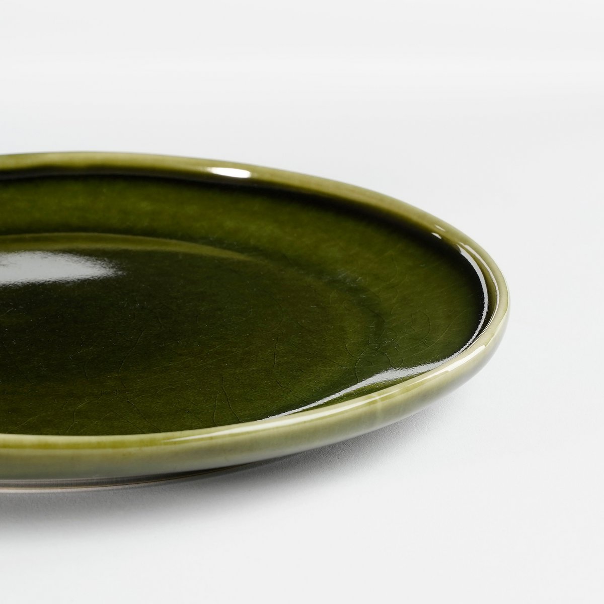 Rhea Breakfast Plate - Ø20 cm - Ceramic - Green