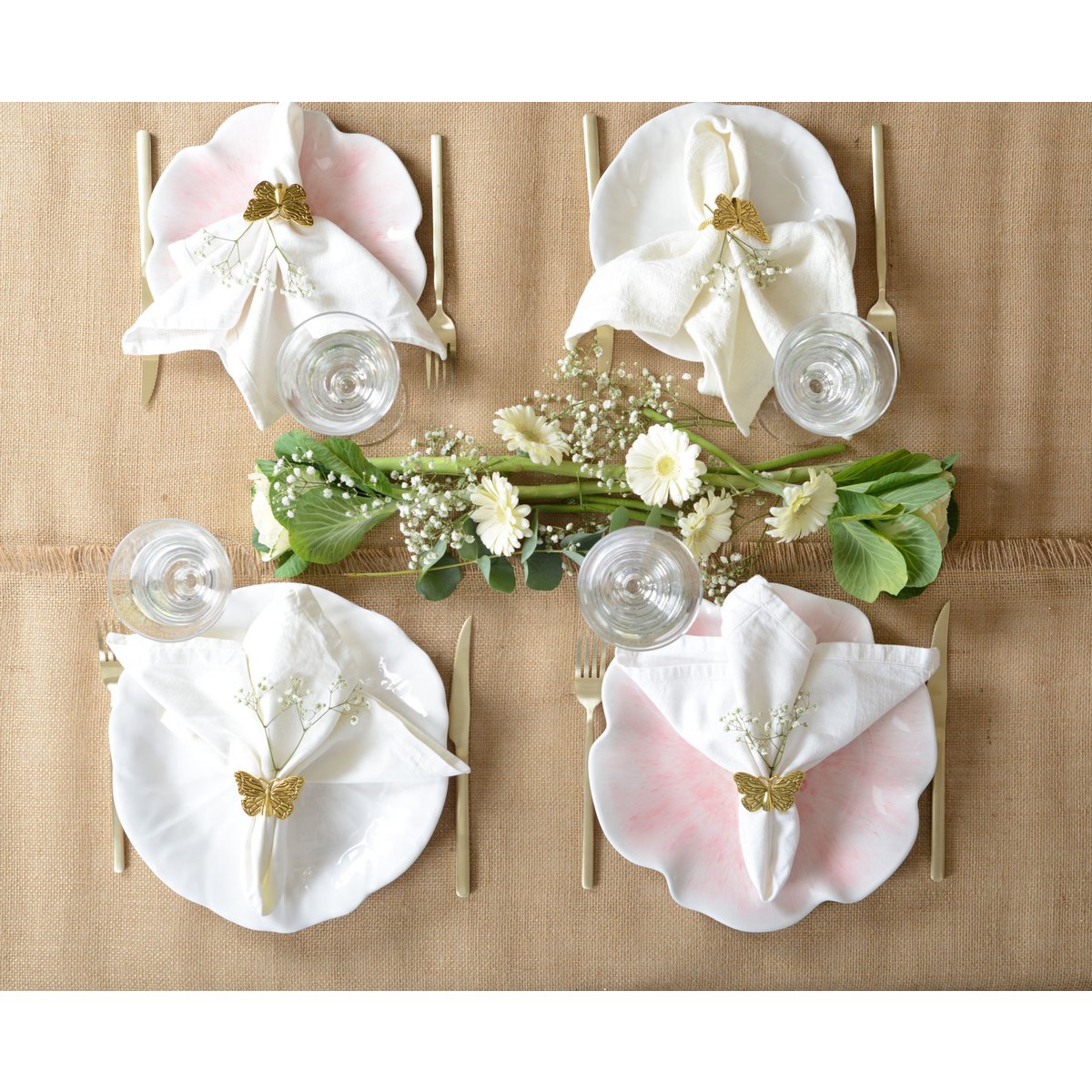 Blanche – Platte aus Melamin, 27 x 27 x 2 cm