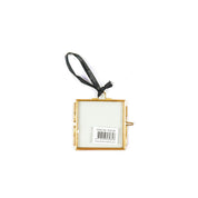 Fotolijst - Hangend - Metaal/Glas - Goud - 6,5x6cm
