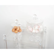 Glas Standing Candy 17x17x29cm