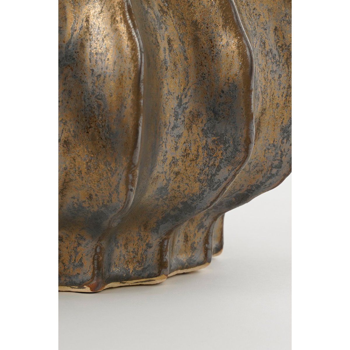 Altea Vase - H35 x Ø33 cm - Bronze
