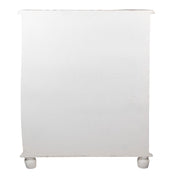 Wandkast Wit, Hout en IJzer 81x32x103 cm