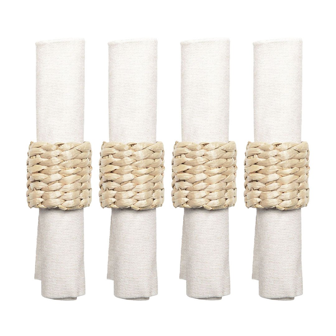 Set van 4 rondes van rotte handdoeken