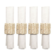 Set van 4 rondes van rotte handdoeken