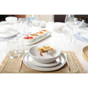 Wit plat bord - 27x27x2.2cm