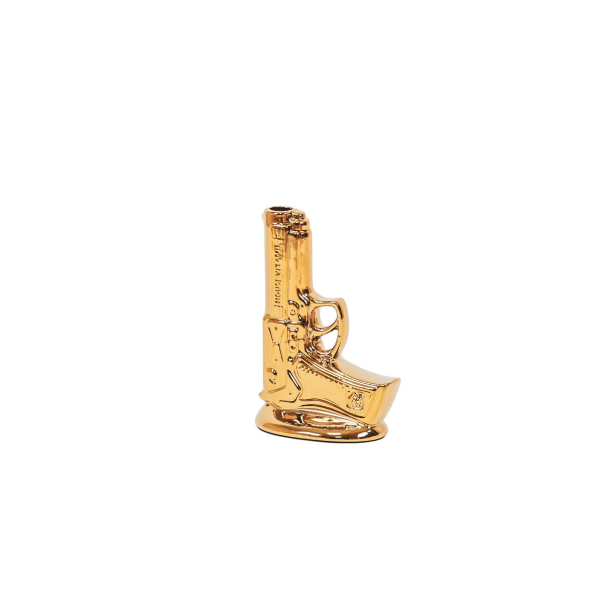Vase - Pistol - Gold - 15x9x23cm