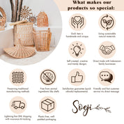 Square Boho rug | sawah