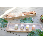 Decorative wooden tray