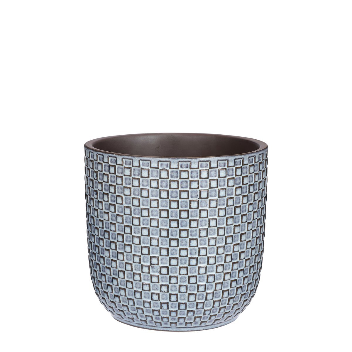 Daan Flowerpot - H18 x Ø19 cm - Blue