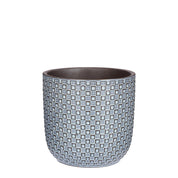 Daan Flowerpot - H18 x Ø19 cm - Blue