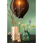 Pego Hanging lamp - H73 x Ø54 cm - Linen - Black